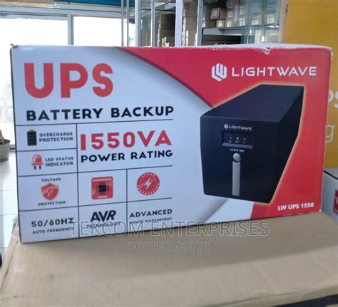 Lightwave 1550va Ups Battery Backup in Nairobi Central - Computer Hardware, Tekcom Enterprises ...