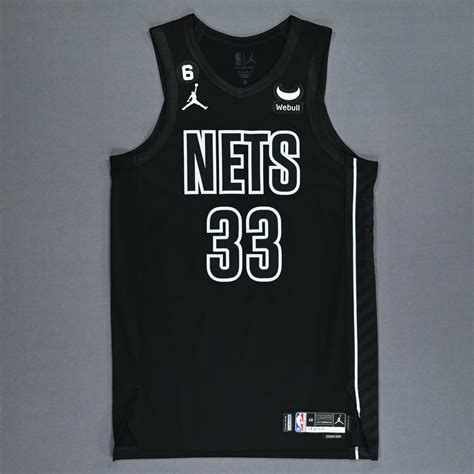 Nic Claxton - Brooklyn Nets - Game-Worn Statement Edition Jersey ...