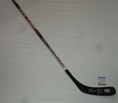 MIKE ERUZIONE SIGNED CCM HOCKEY STICK TEAM USA MIRACLE 1980 GOLD MEDAL PSA COA | Autographia