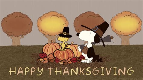 Thanksgiving Snoopy Wallpapers - Wallpaper Cave