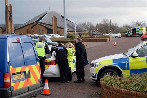 Gallery: Police at Parkway Centre after 'serious collision' - Teesside Live