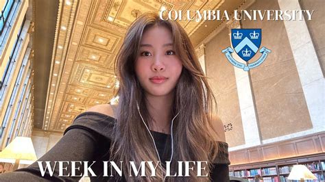 week in my life as a freshman at columbia university | exploring nyc, living alone - YouTube