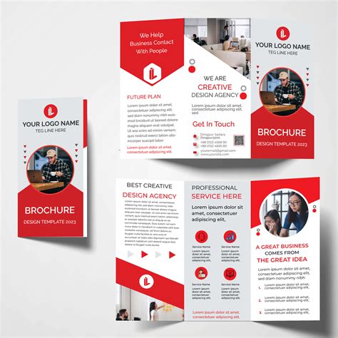 trifold brochure design templates | MasterBundles