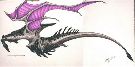 Panzer Dragoon Legacy - Drone Dragon Diagram