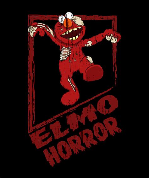 Elmo Horror Digital Art by Alem Malta - Fine Art America