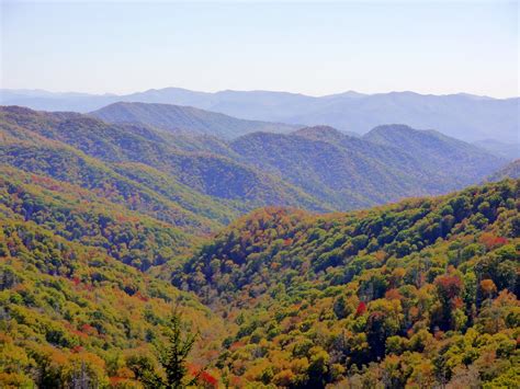 American Travel Journal: Newfound Gap Road in October - Great Smoky ...