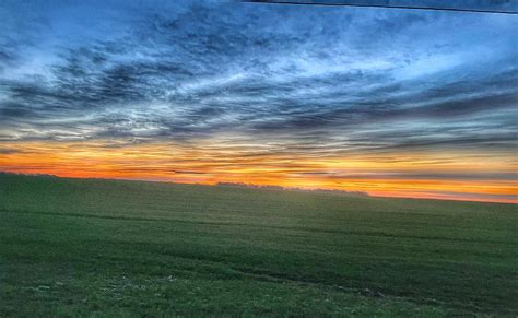 Farm Field Sunrise Photograph by William E Rogers - Fine Art America