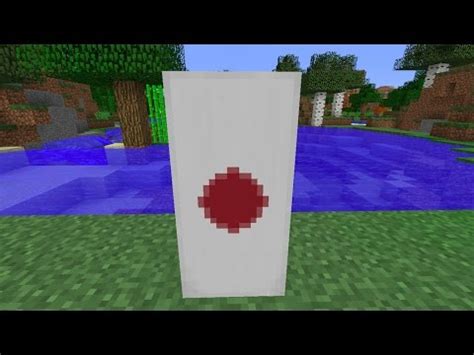 How to make the National Flag of Japan [JPN]//Minecraft - YouTube