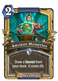 Ancient Mysteries - Hearthstone Wiki