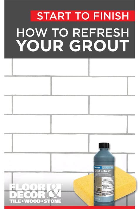 Could your grout use a refresh? With a few supplies and a free ...