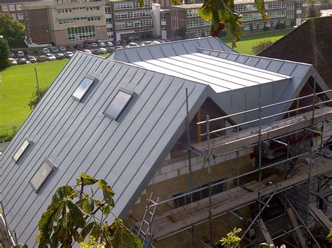 Zinc roofing and cladding on Brighton, Sussex family house | Metal Roof Ltd