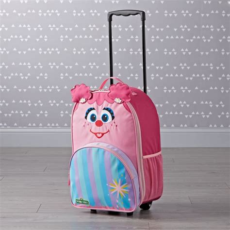 Sesame Street Abby Cadabby Rolling Luggage | School bags for kids, Abby ...