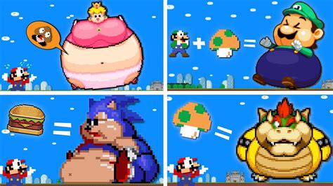 Mario's Maze Collection SEASON 11 (ALL EPISODES Pixel Fat: Sonic, Peach ...