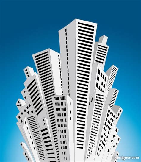 11 Cartoon Building Vector Images - House Building Cartoon, Business Office Building Cartoon and ...