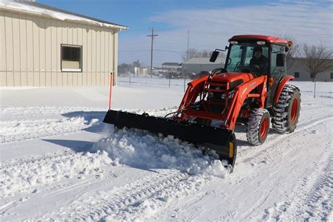 Top 5 Tips for Snow Removal with a Tractor Snow Plow