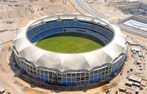 The world of colorful photos: A Beautiful Dubai Cricket Stadium