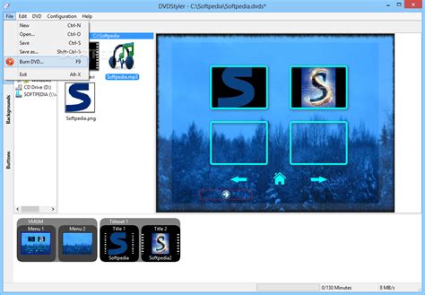 Download DVDStyler 3.1 / 3.2 Beta 7