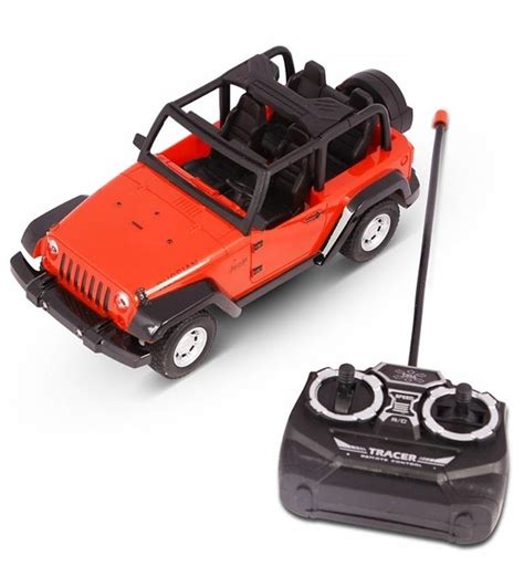 Remote Controlled Rechargeable Jeep Toy For Kids | Othoba.com