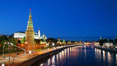 Overview of Downtown Moscow with Stock Footage Video (100% Royalty-free ...