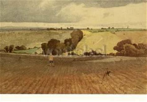 Cotman John Sell of The Ploughed Field Fine Art Postcards