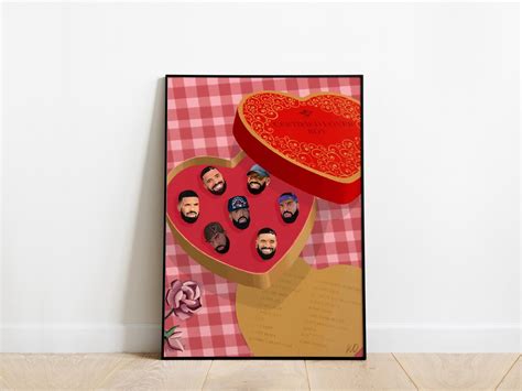 Drake Certified Lover Boy Illustration Poster Print A3 / A4 / - Etsy