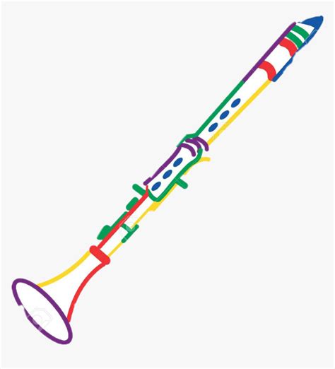 Clarinet Sticker Clipart , Png Download - Clip Art Clarinet ...