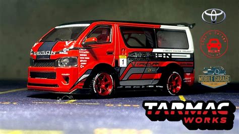 1/64 Toyota Hiace 200 Modified Widebody Camyura Gibson Japan Racing ...