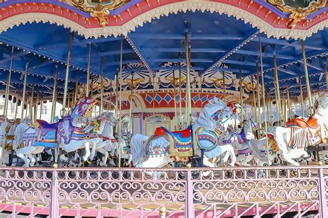 Prince Charming Regal Carrousel at Magic Kingdom Park