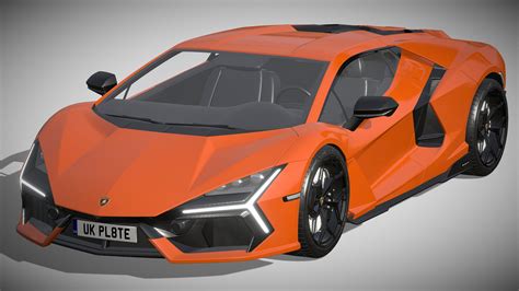 Lamborghini Revuelto 2023 - Buy Royalty Free 3D model by zifir3d [cd50cb5] - Sketchfab Store