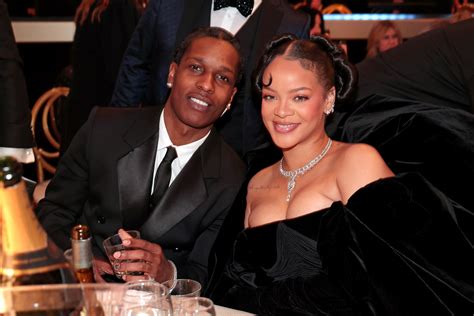 Rihanna and A$AP Rocky Won Best Dressed Couple at the Golden Globes | Vogue