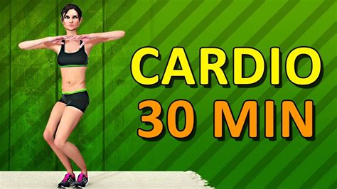 Cardio Workout At Home - 30 Min Aerobic Exercise - YouTube