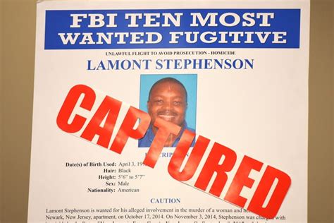 Lamont Stephenson, listed on FBI “Most Wanted,” gets 31 years ...