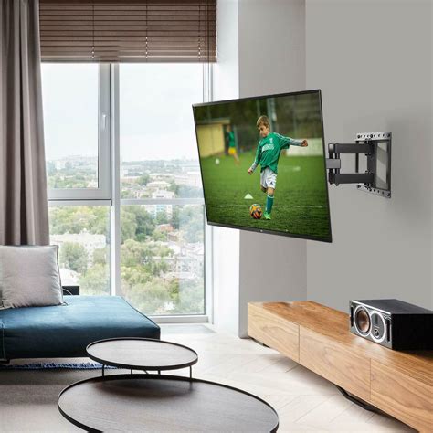 Full Motion TV Wall Mount Tilt Bracket Swivel for Samsung LG Sony TCL ...