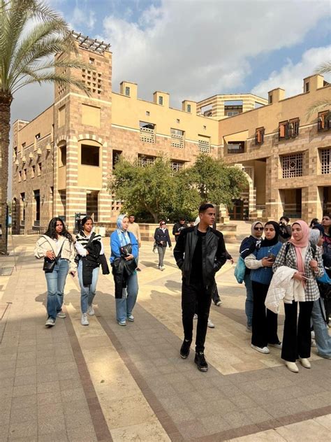 AIU Students visit AUC Campus – Alamein International University