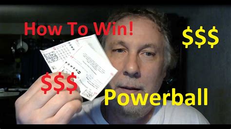 How to Win the Powerball Lottery + What to do when you WIN - YouTube