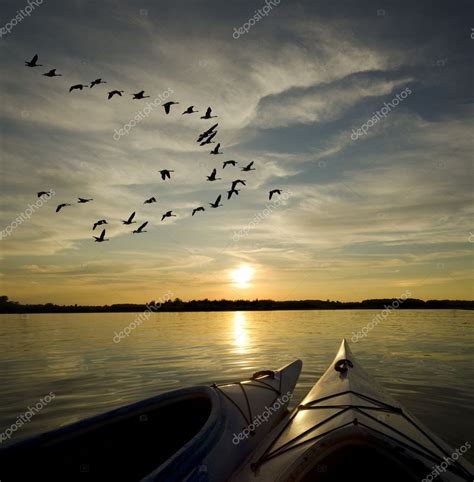 Kayaks on Lake Ontario Sunset — Stock Photo © Gordo25 #21602045