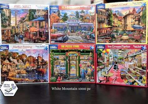 Puzzles Arrivals: White Mountain – Off The Charts Games