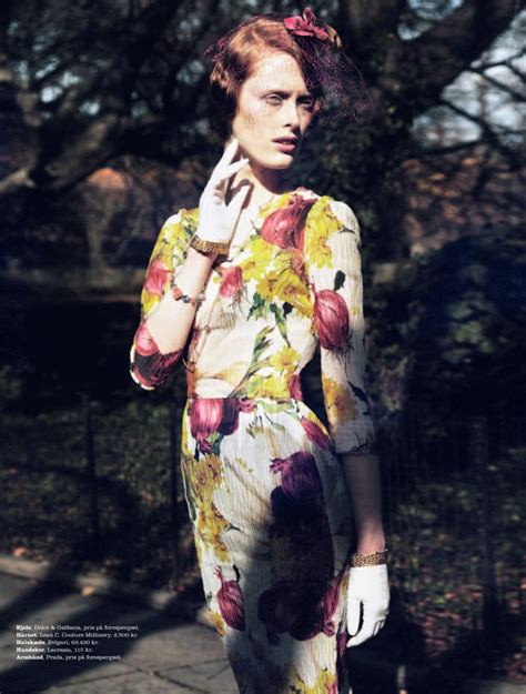 Ilva Heitmann by Oliver Stalmans for Elle Denmark March 2012 – Fashion Gone Rogue