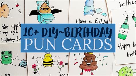 Pun Birthday Card Ideas
