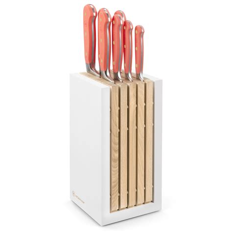 Wusthof Classic Knife Block Set - 8 Piece Coral Peach – Cutlery and More