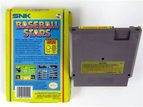 Baseball Stars (Nintendo / NES) – RetroMTL