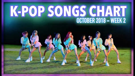 K-POP SONGS CHART | OCTOBER 2018 (WEEK 2) - YouTube