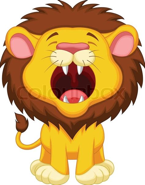 lion roaring clipart images - Clipground