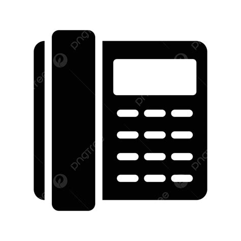 Landline Phone Communication Cell Vector, Phone, Communication, Cell PNG and Vector with ...