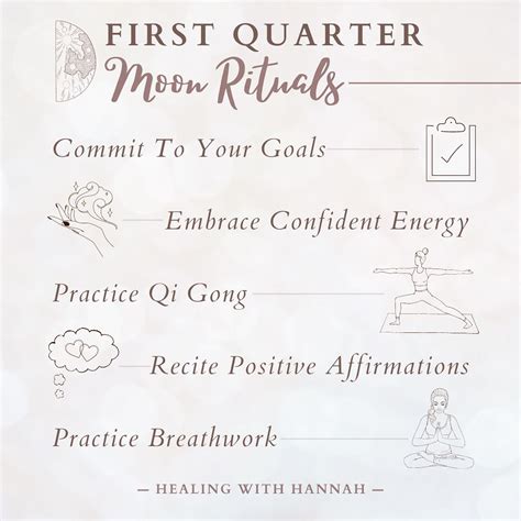 First quarter moon rituals – Artofit