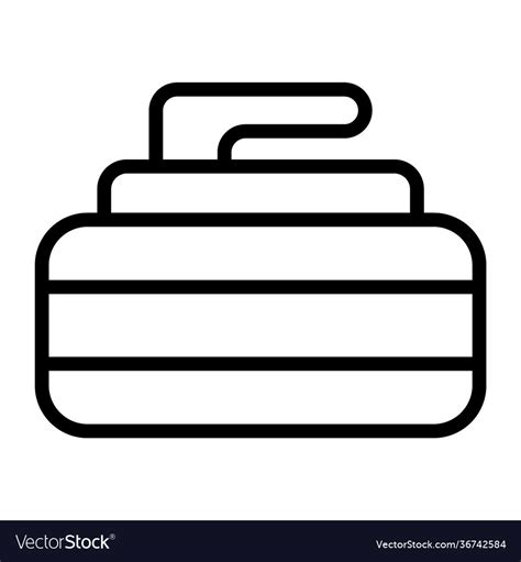 Curling Royalty Free Vector Image - VectorStock