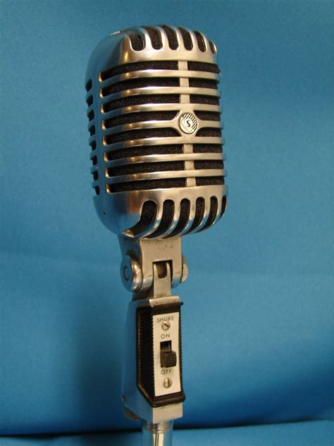 Vintage Shure Model 55 Microphone... The "Elvis Mic". | Musique