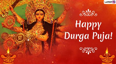 Durga Puja 2019 Wishes: WhatsApp Stickers, Maa Durga GIF Images, Messages and SMS to Send Happy ...