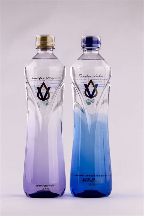 FonteVita | Water bottle label design, Bottle design packaging, Water bottle design