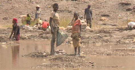 Children mining cobalt in Democratic Republic of Congo, CBS News ...